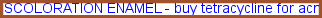 tetracycline and milk, discoloration enamel